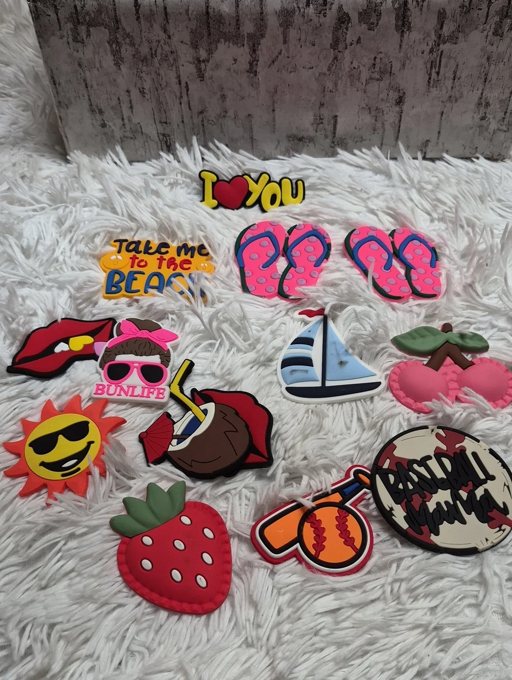 Lot 14 Of Crocs Charms Badges Attachments